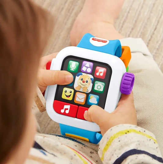 Fisher-Price Laugh & Learn Time to Learn Smartwatch.(new batteries required)(Rs 250 advance)