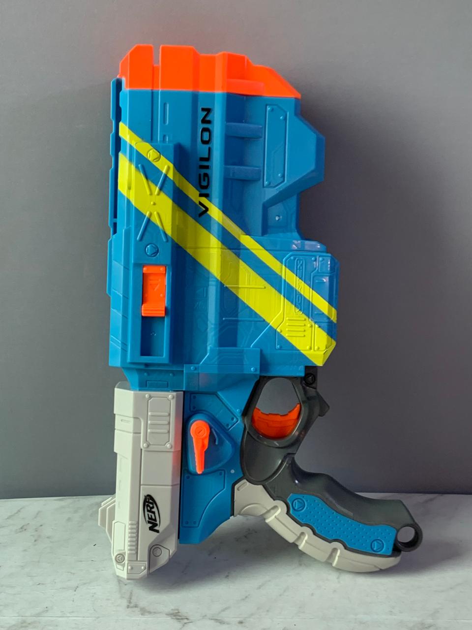NERF Vortex VTX Vigilon. (Without blasters) (Rs 300 advance)