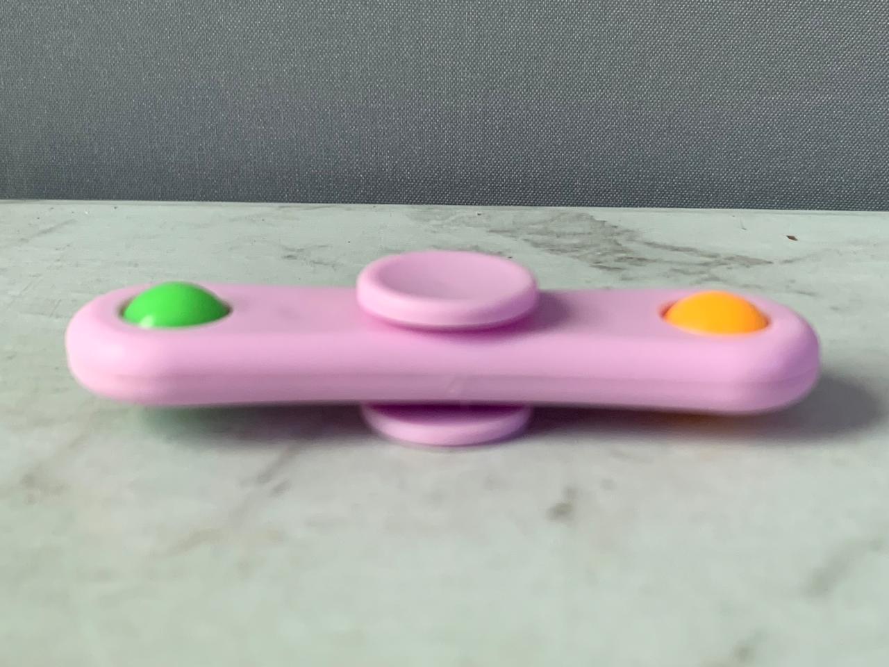 Fidget Spinner Push Bubble Toy.