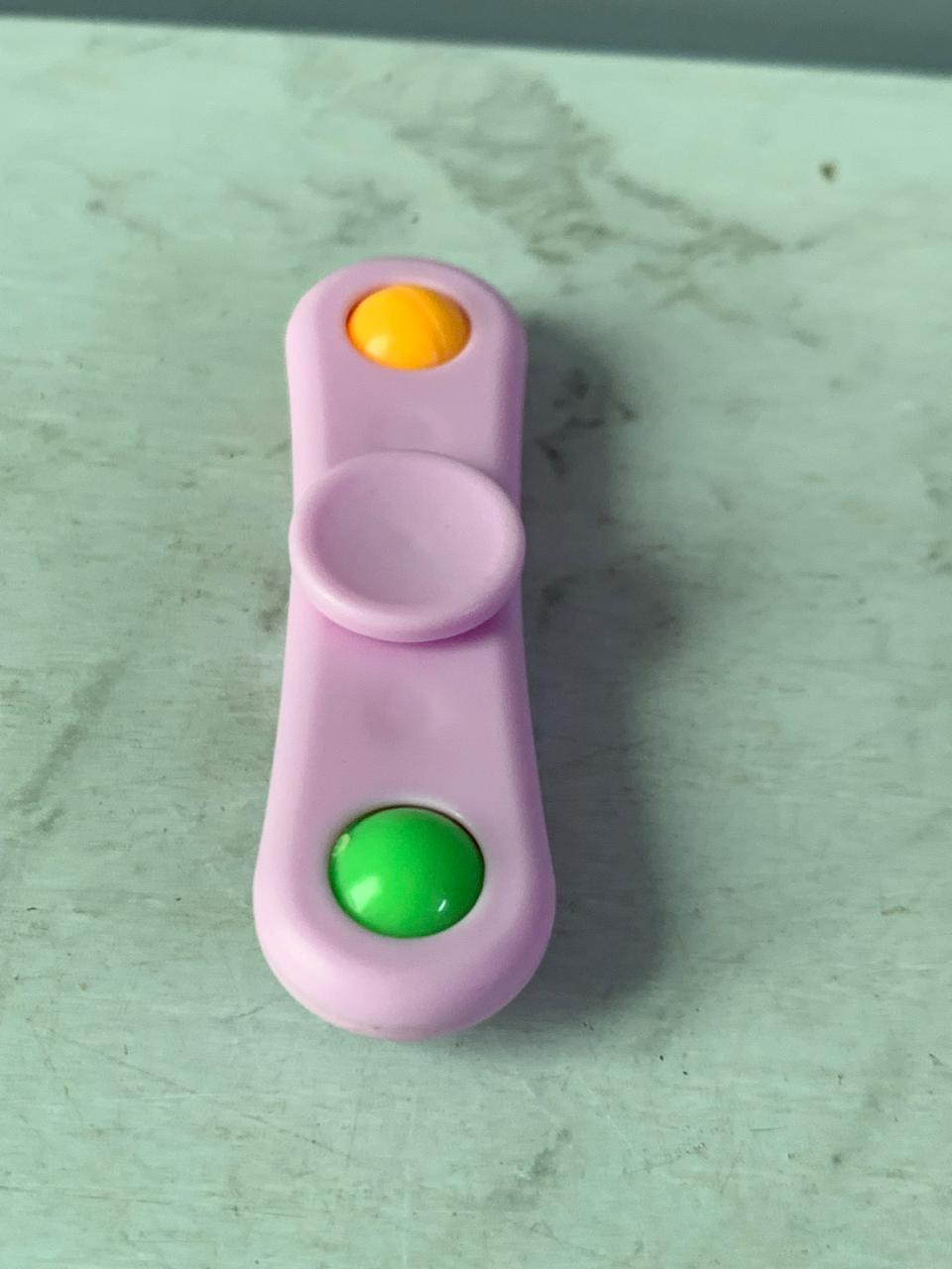 Fidget Spinner Push Bubble Toy.