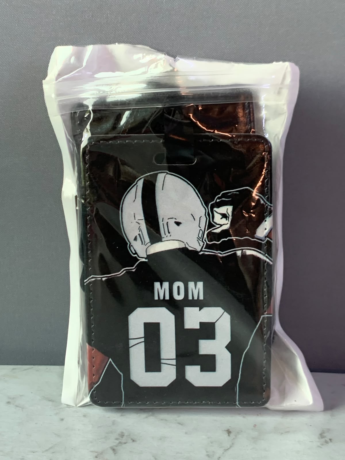 Football Jersey-Themed Luggage Tag. (New)