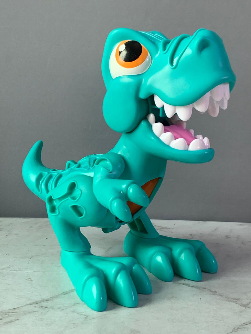 Play-Doh Dino Crew Crunchin' T-Rex Toy.(hand missing)(Rs250 advance)