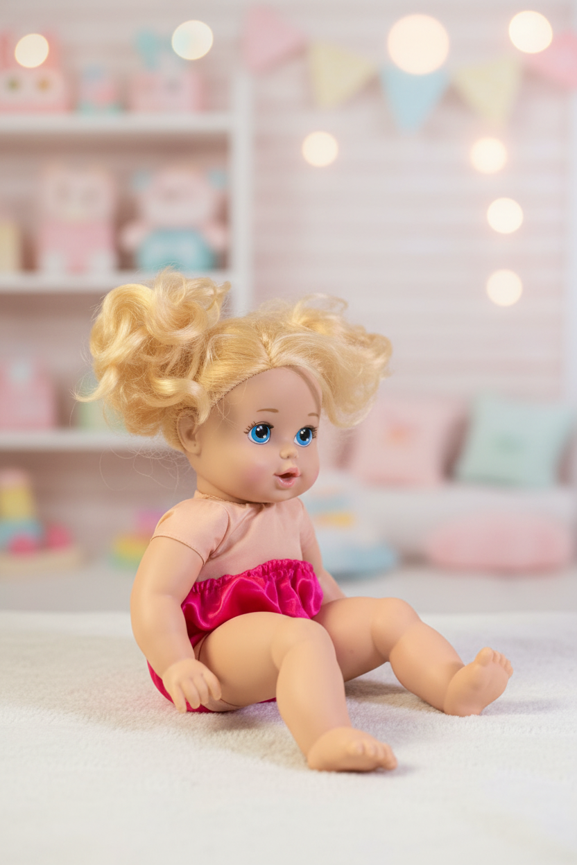 Little Mommy Gotta Go Doll.