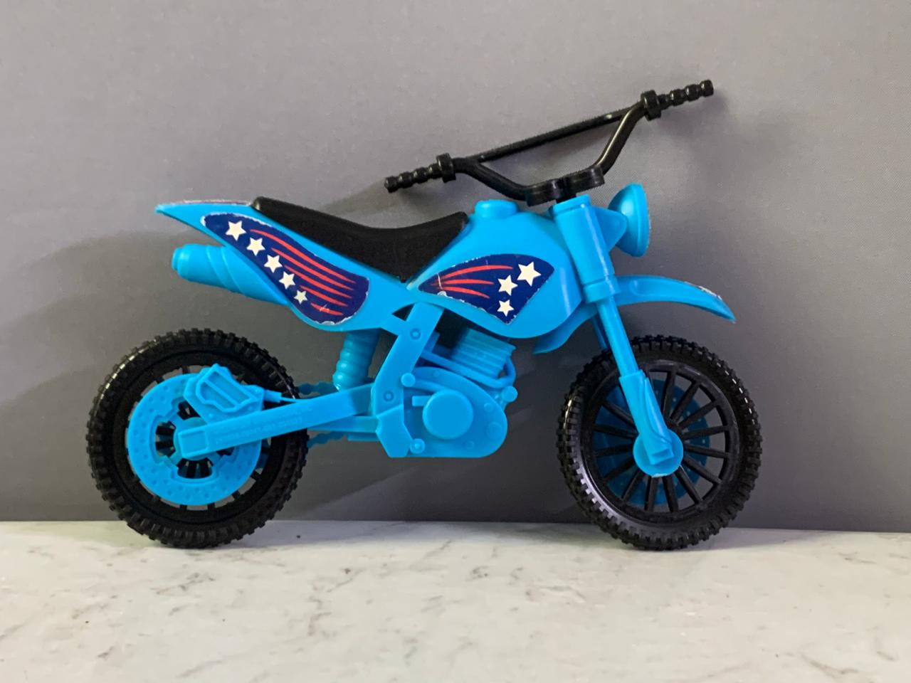 Turbo Wheels Plastic Dirt Bike.