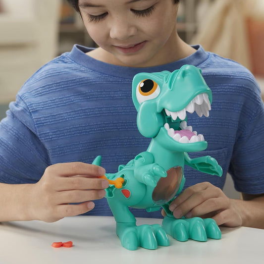Play-Doh Dino Crew Crunchin' T-Rex Toy.(hand missing)(Rs250 advance)