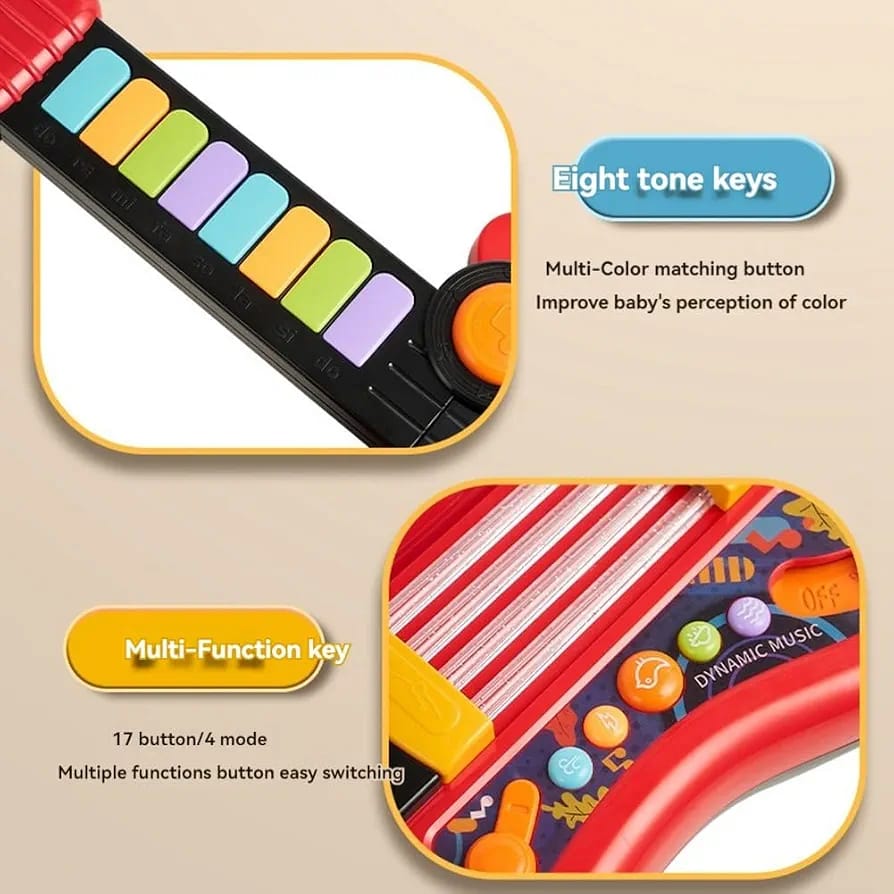 wewoe Kids 2 in 1 Guitar & Piano.