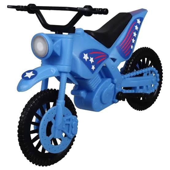 Turbo Wheels Plastic Dirt Bike.