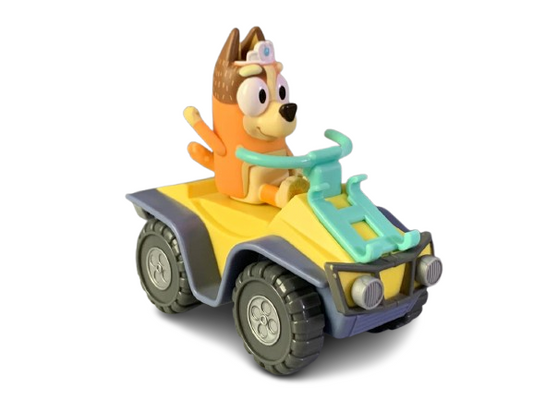 Bluey Bjngo Quad Bike Toy.