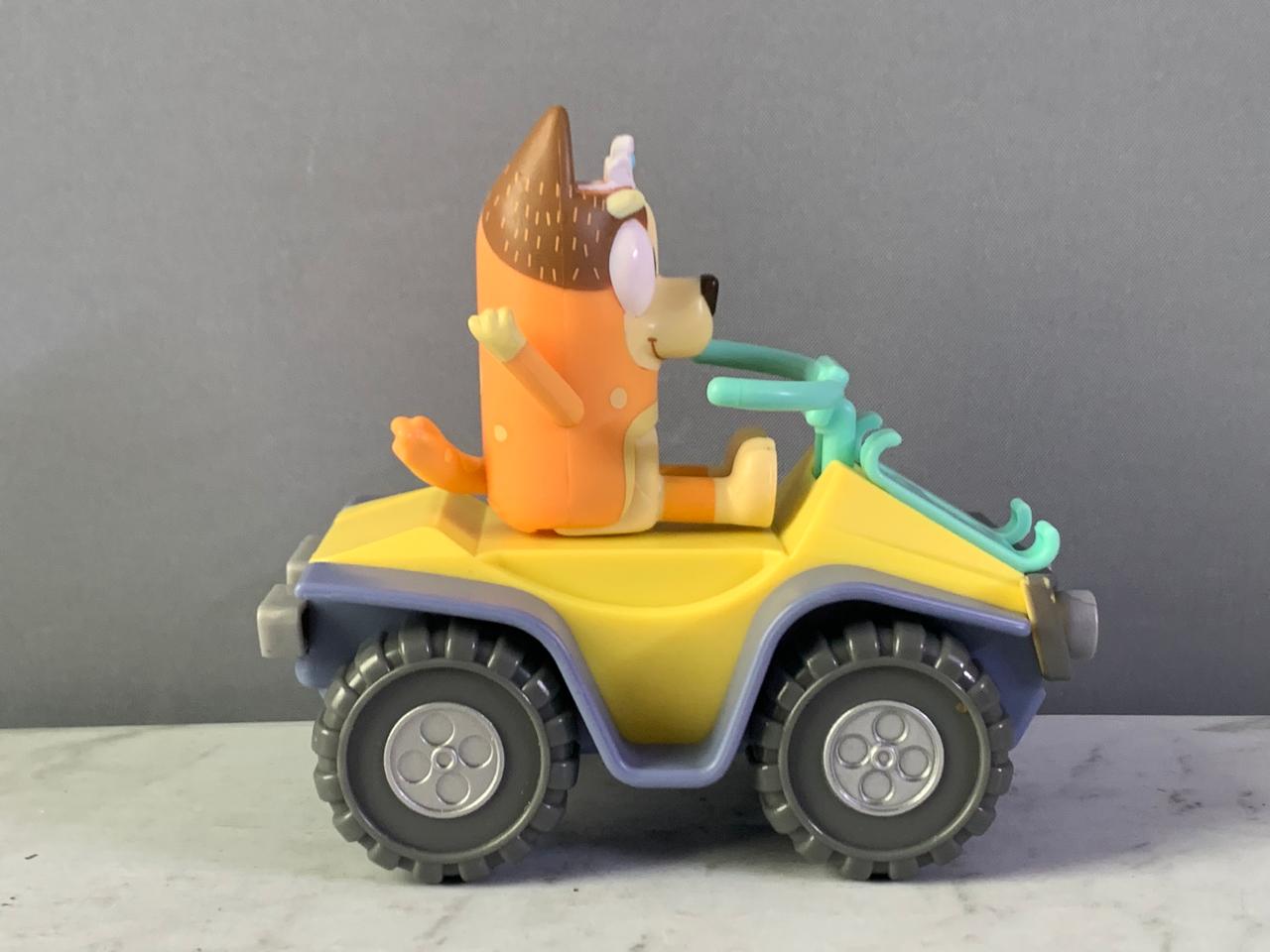 Bluey Bjngo Quad Bike Toy.