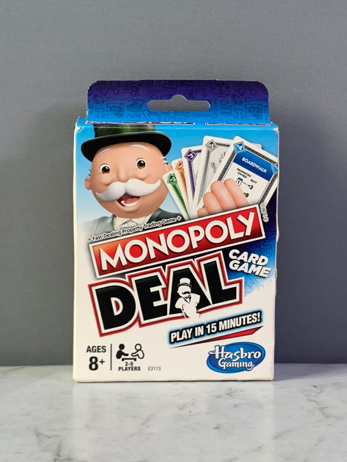 Hasbro Monopoly Deal Card Game.