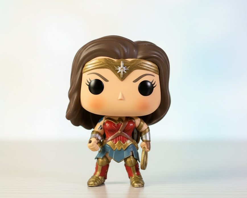Funko Pop! DC Heroes Justice League Wonder Woman Vinyl Figure.