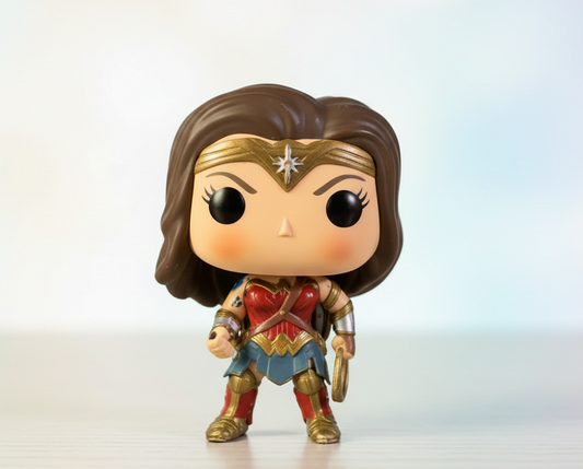 Funko Pop! DC Heroes Justice League Wonder Woman Vinyl Figure.