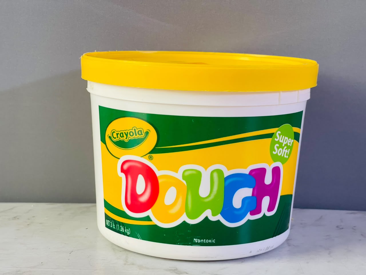 Crayola 3lb Super Soft Modeling Dough Bucket.(NEW) (Rs 350 advance)