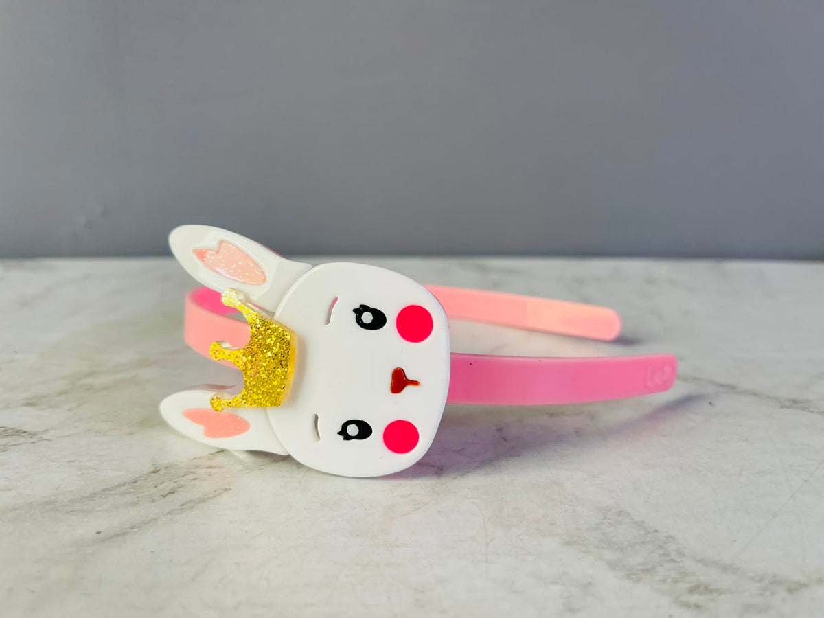 Lilies Crown Bunny Headband