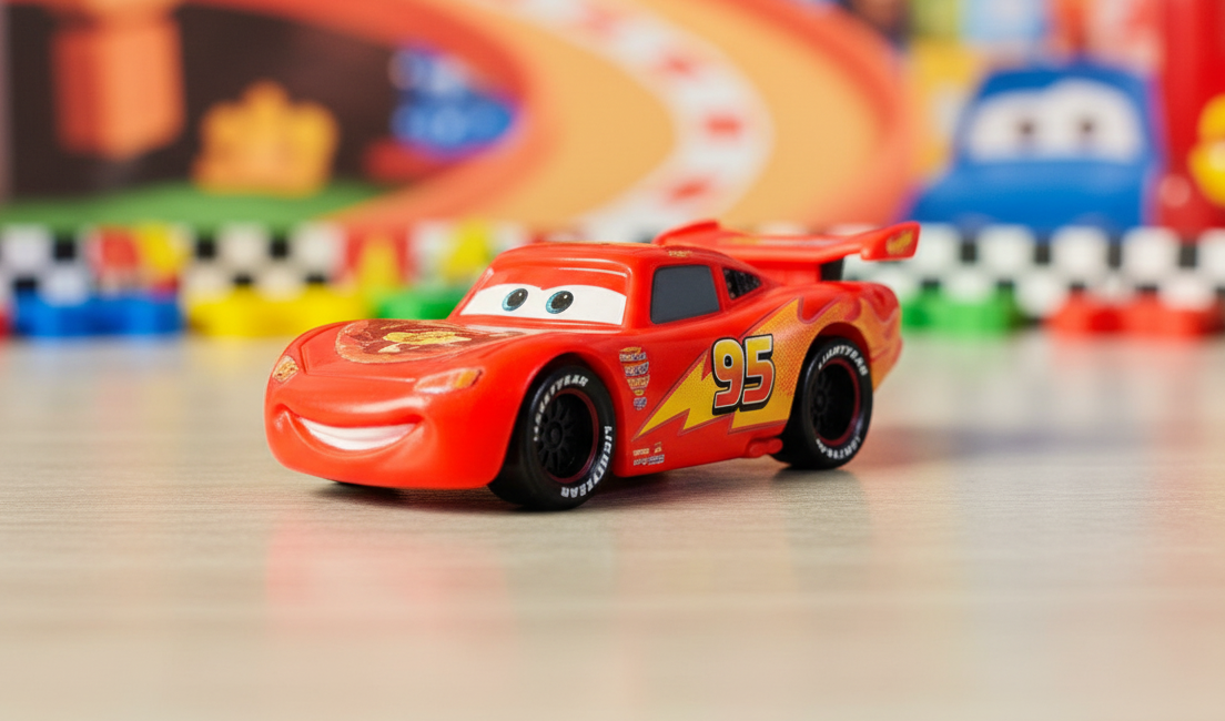 Mattel Disney Pixar Cars Lightning McQueen Car. (Must check video)