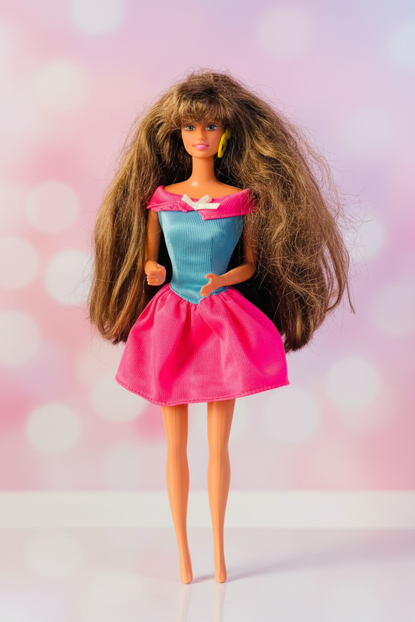 Vintage 1990s Barbie Doll.