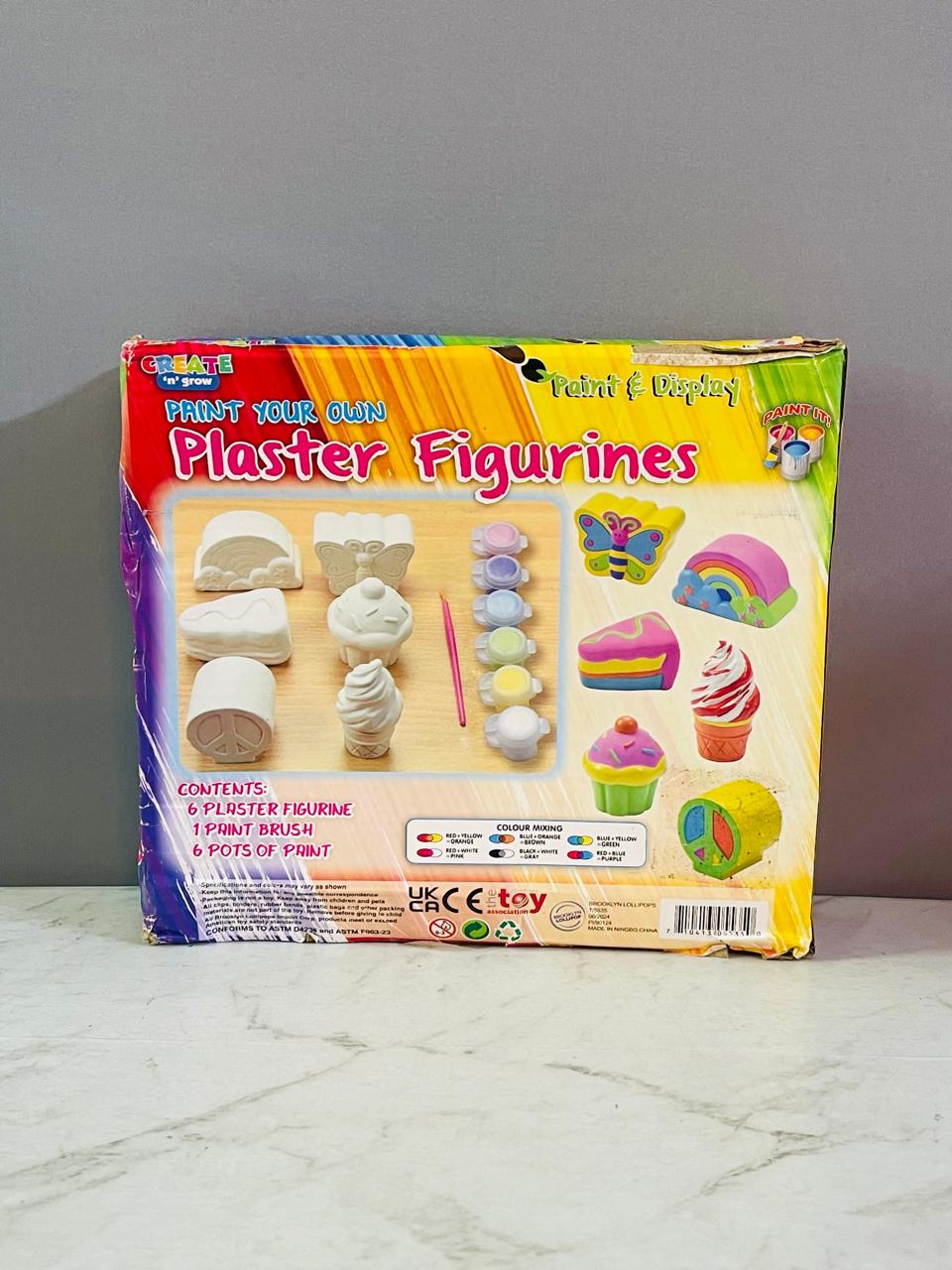 Decorate Your Own Figurines, Paint Your Own Kids Set. (New)