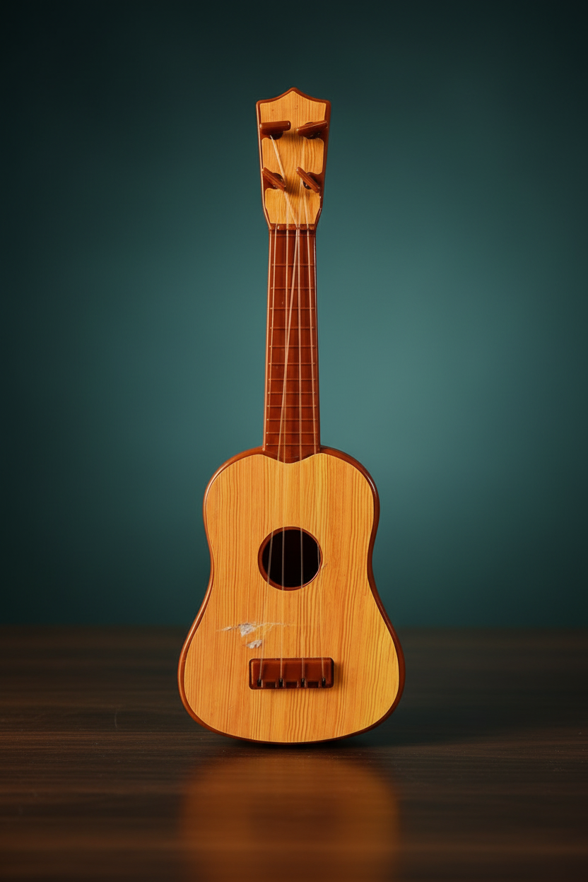 The Teissuly Kids Toy Guitar Ukulele (Rs 300)