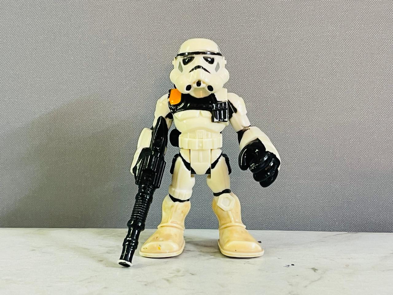 Hasbro Playskool Star Wars Galactic Heroes Sandtrooper Action Figure.