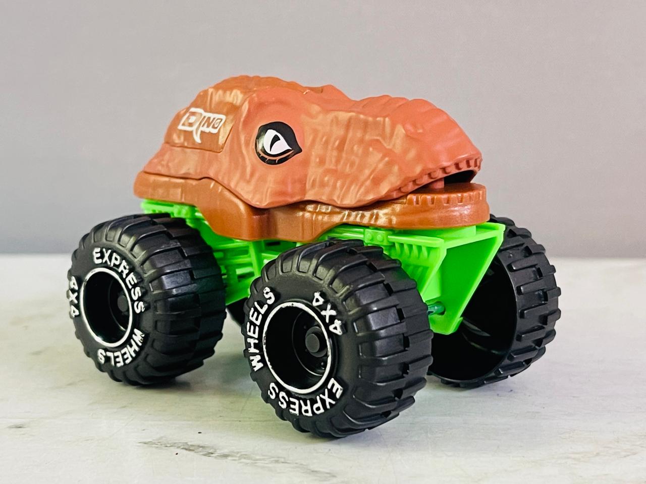 Express Wheels Animal Monster Truck Cars Dino.