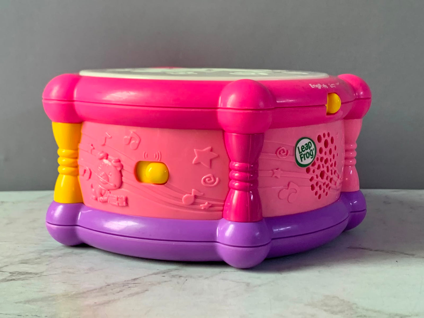 LeapFrog Learn and Groove Color Play Drum Bilingual. (Rs 300 advance) (BXL-041)