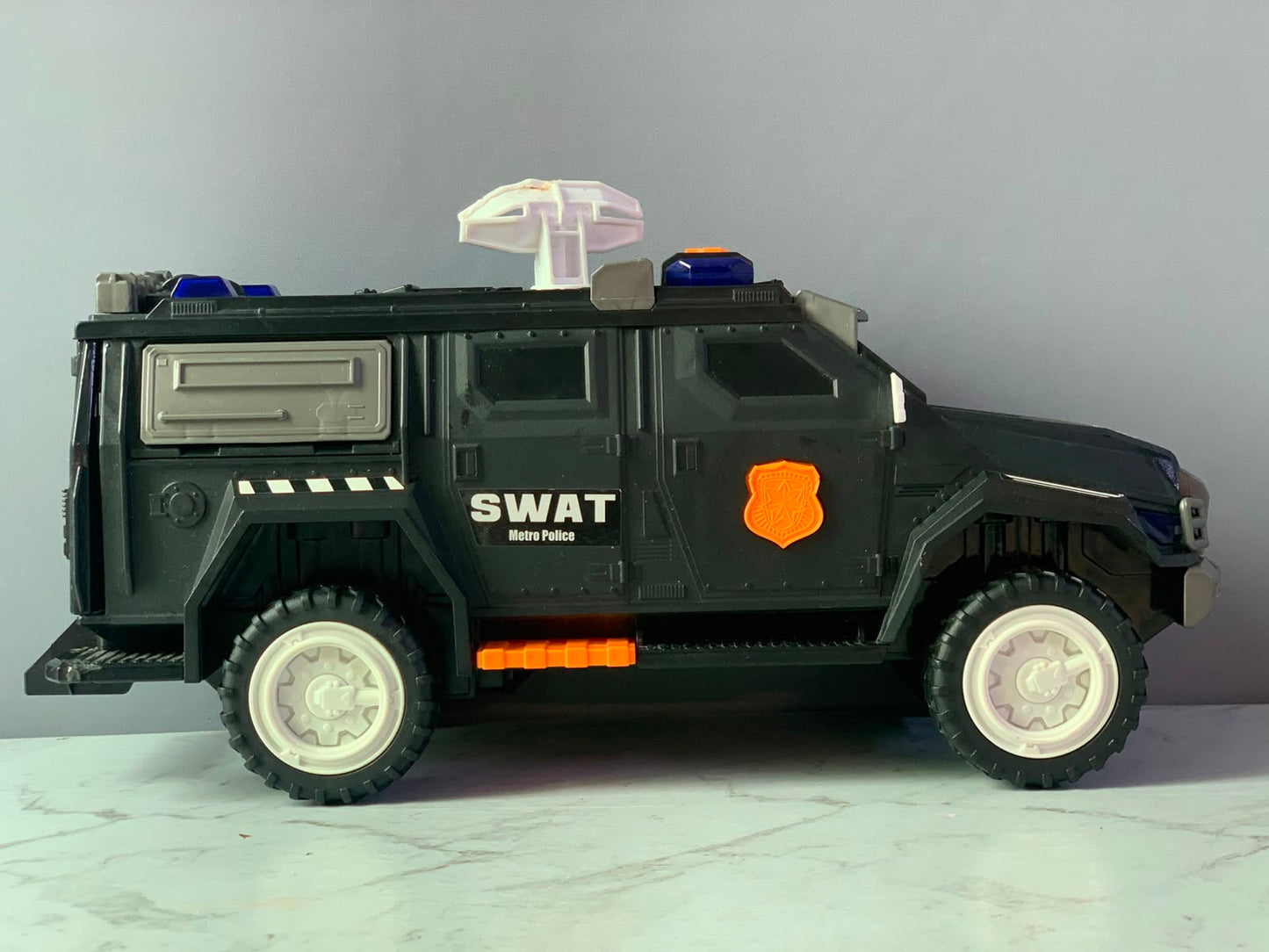 16 Inches Dickie Swat Special Unit Car Vehicle. (Rs 500 advance)