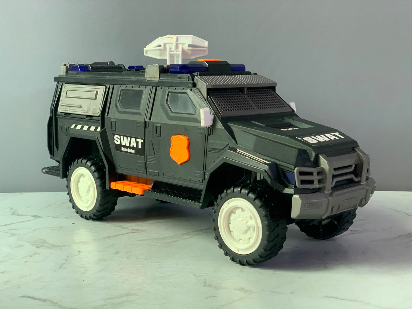 16 Inches Dickie Swat Special Unit Car Vehicle. (Rs 500 advance)