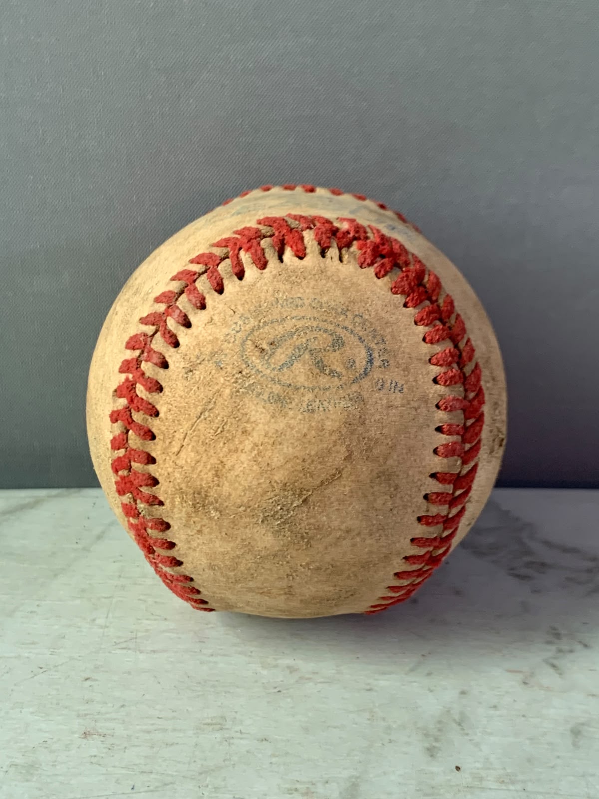 Rawlings "Official League" Baseball.