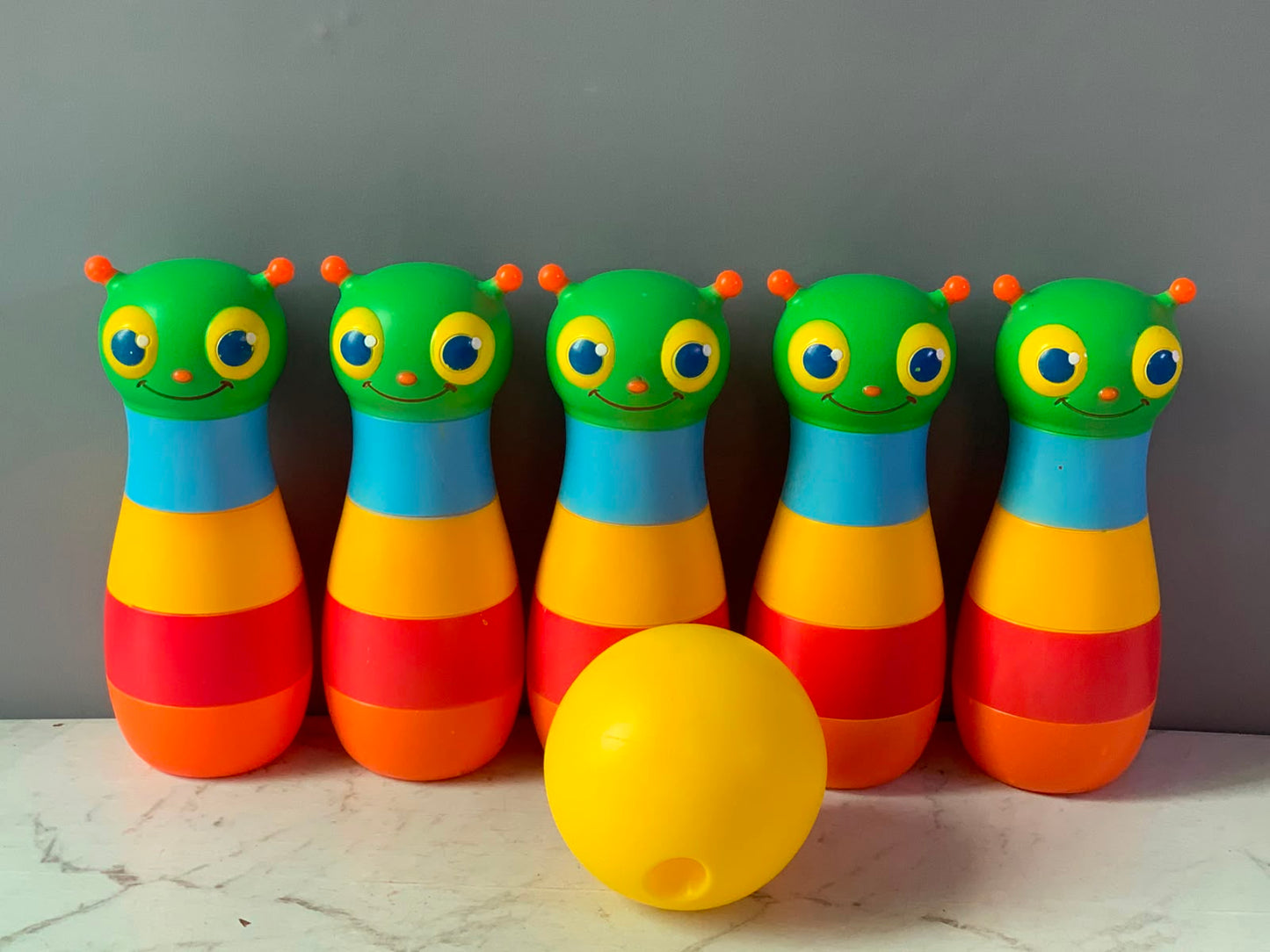 Melissa & Doug Happy Giddy Bowling Set. (5 pins available)(Rs 300 advance)