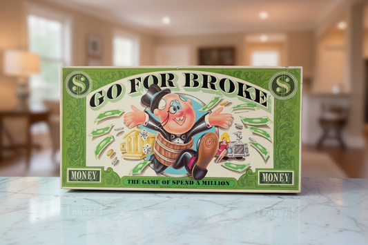 Go For Broke Board Game. (Without dice n cup)(Rs 250 advance)