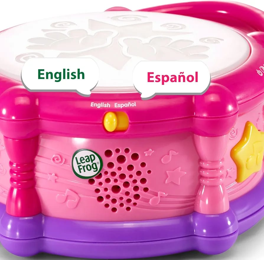 LeapFrog Learn and Groove Color Play Drum Bilingual. (Rs 300 advance) (BXL-041)