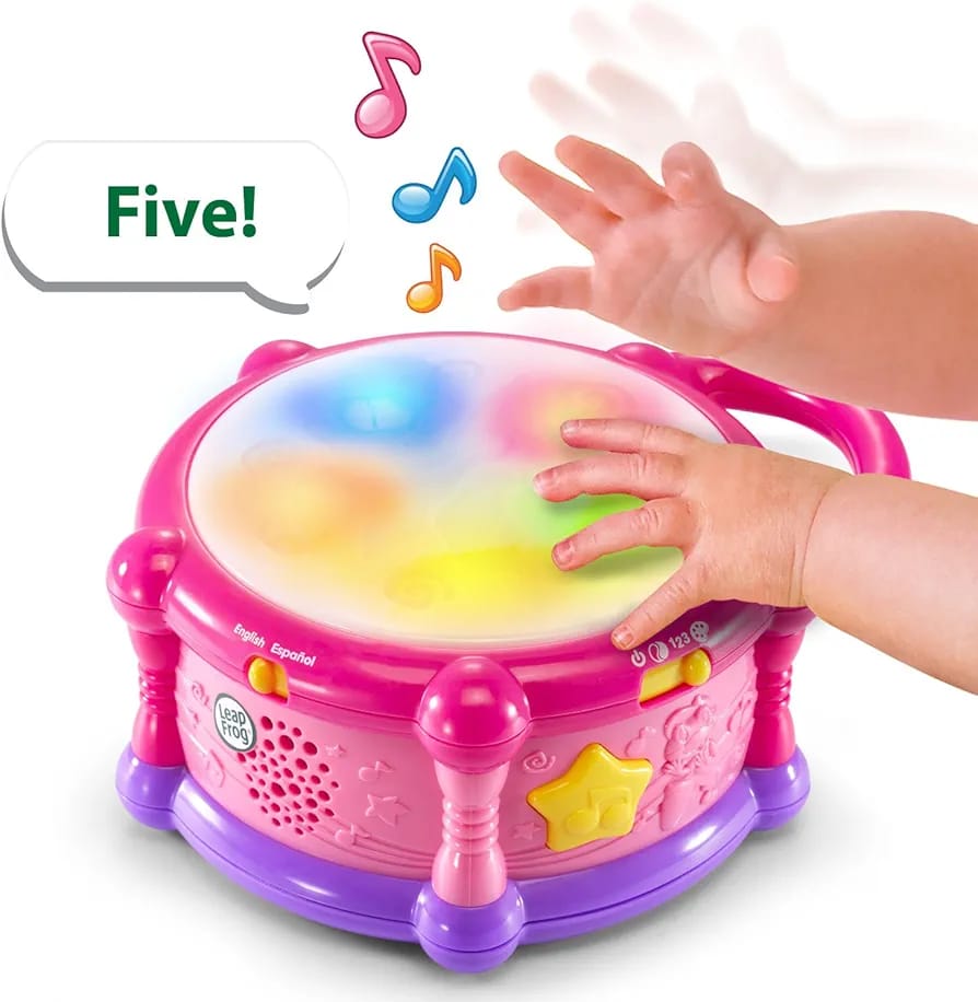LeapFrog Learn and Groove Color Play Drum Bilingual. (Rs 300 advance) (BXL-041)