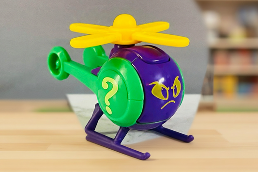 Quizz (The Riddler's Helicopter) — Batwheels Toy.