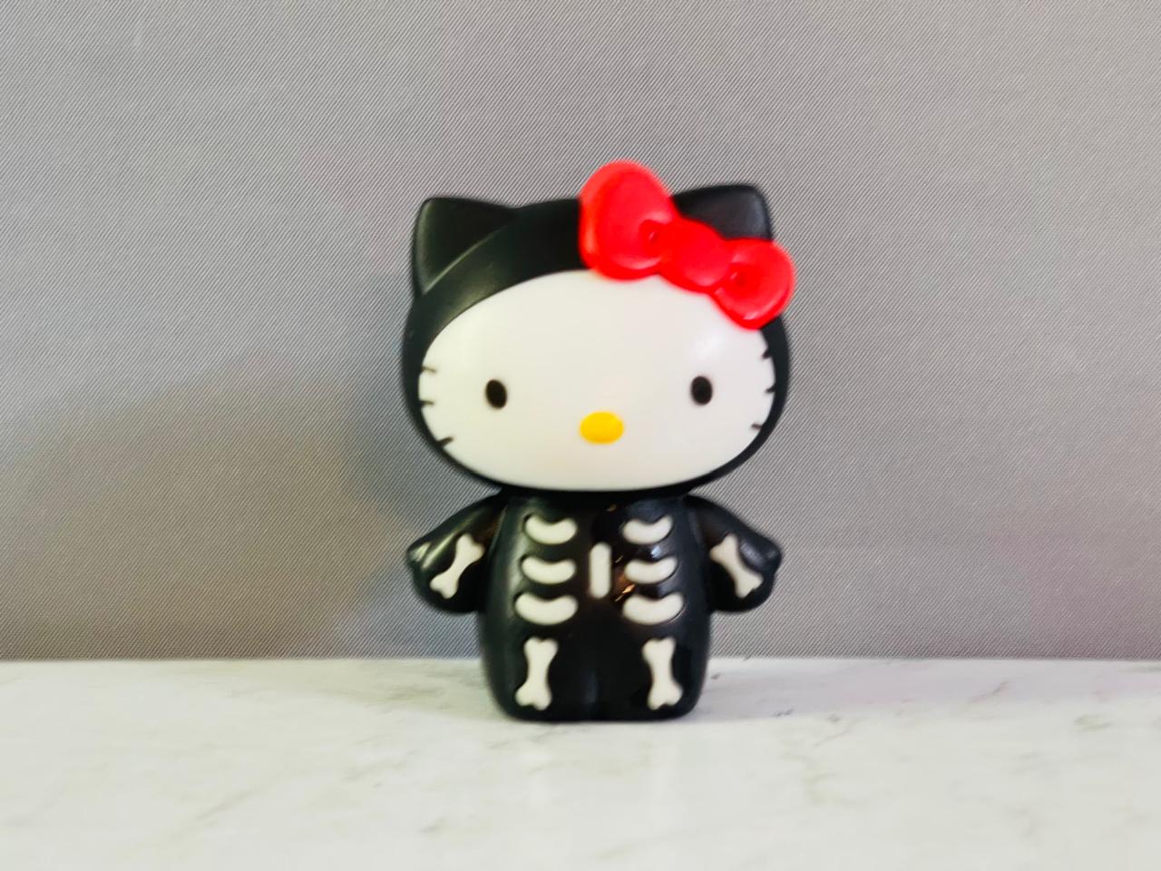Hello Kitty Skeleton Figurine.
