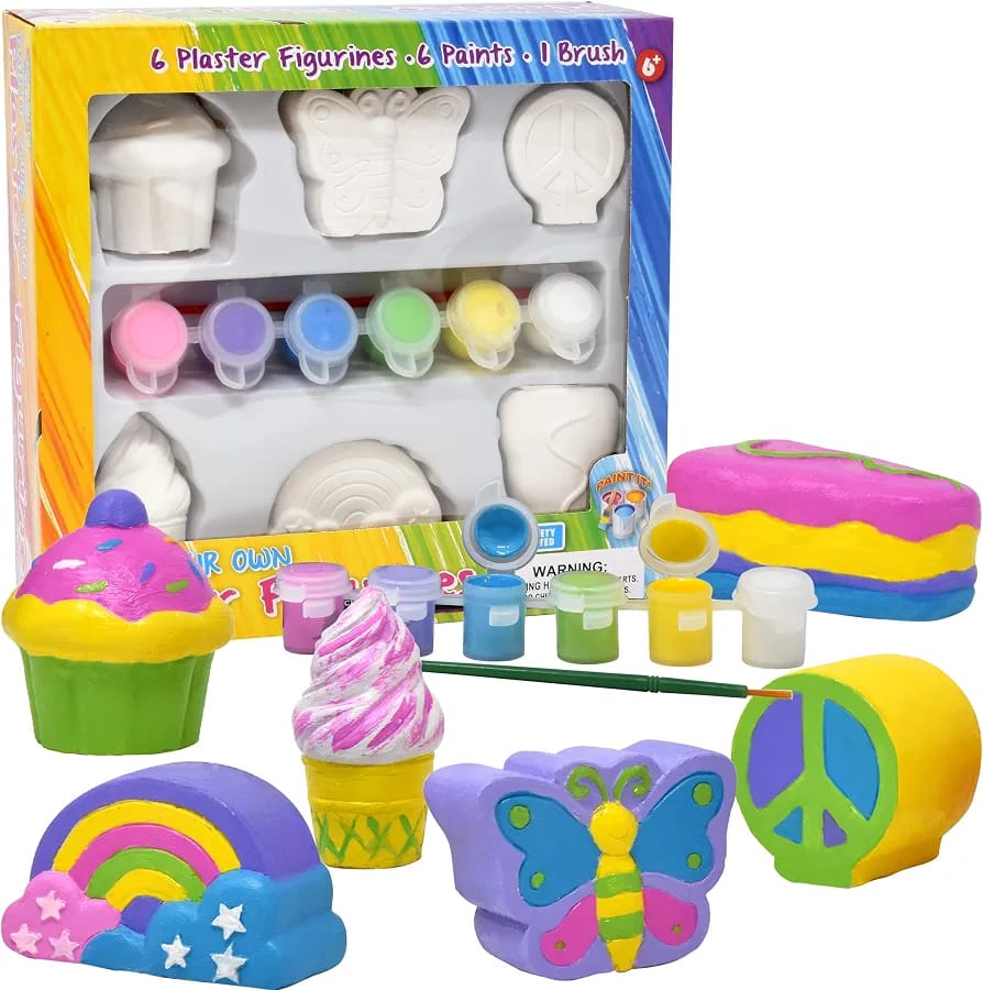 Decorate Your Own Figurines, Paint Your Own Kids Set. (New)
