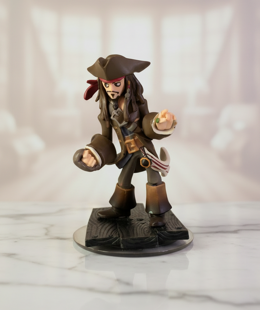 Disney Infinity 1.0 Captain Jack Sparrow Figure.