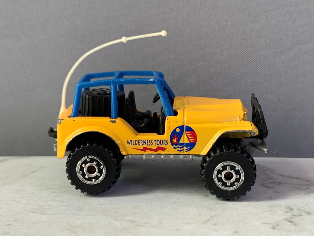 Matchbox Wilderness Road Trip Jeep.