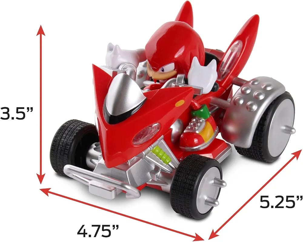 NKOK Sonic & Sega All-Stars Racing Pull Back Knuckles. (Rs 250 advance)