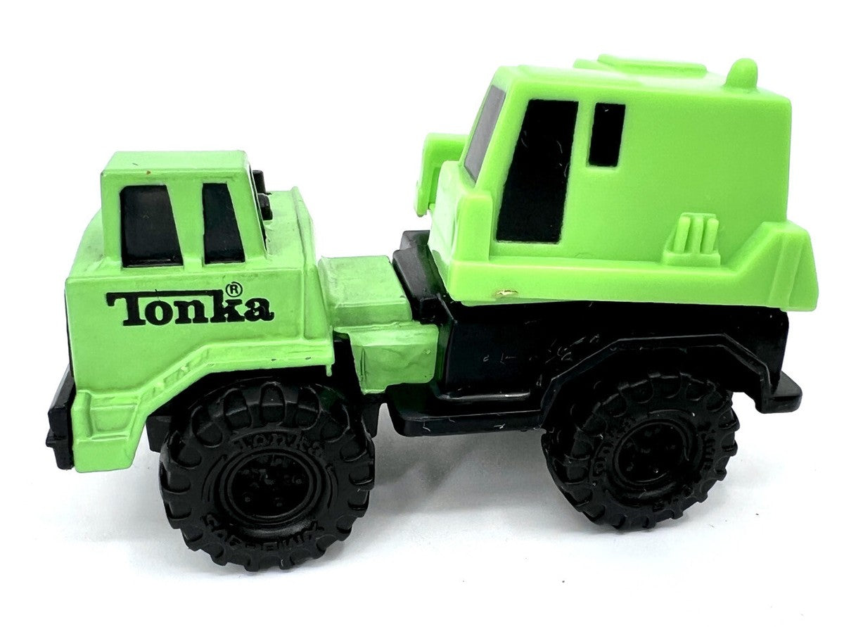 Tonka Mini Green Crane Truck.