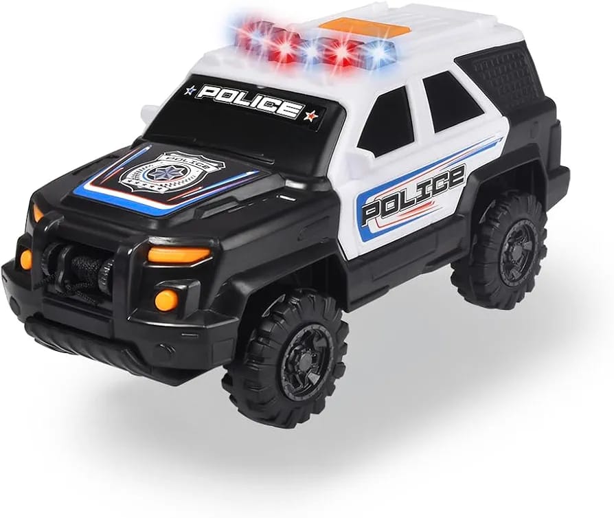 Dickie Police Car With Light and Sound.