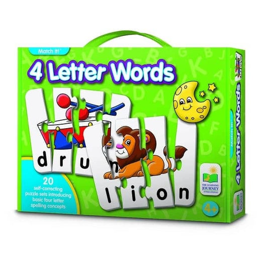 Match It 4 Letter Words Card Game.