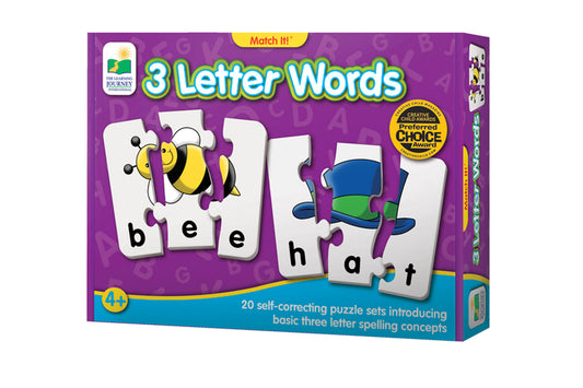 Match It! 3 Letter Words. (Rs 250 advance)