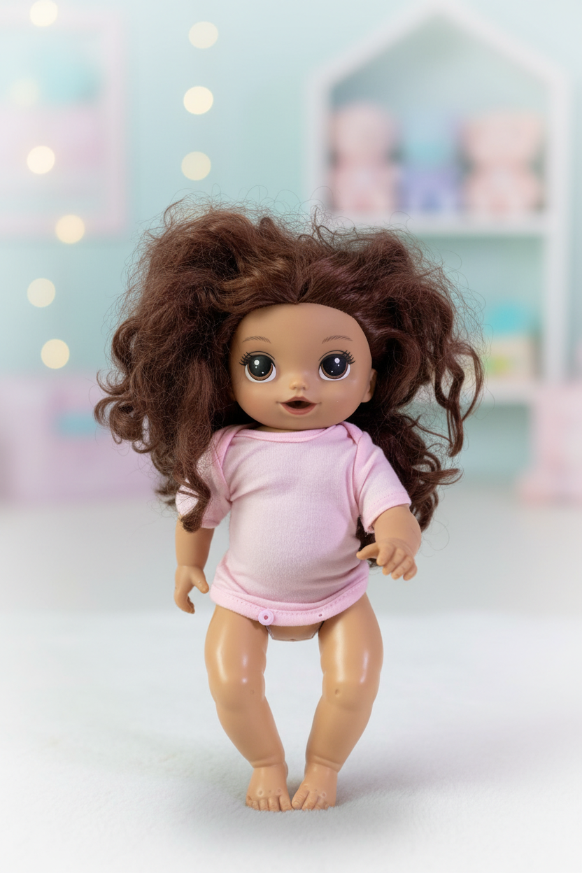 Hasbro Baby Alive Doll. (Must check right foot)