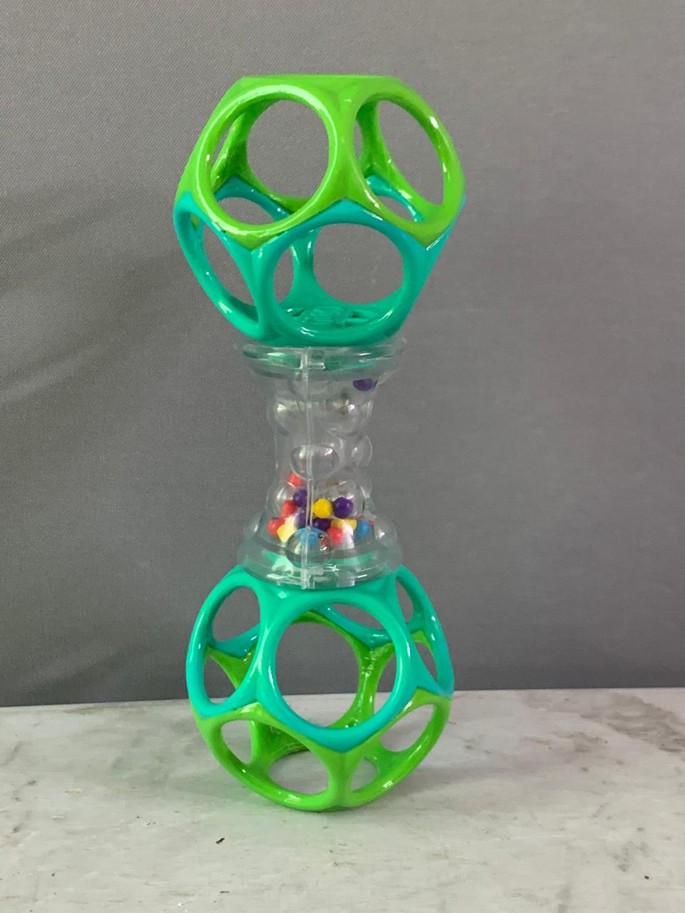 Bright Starts Oball Shaker Rattle Toy.