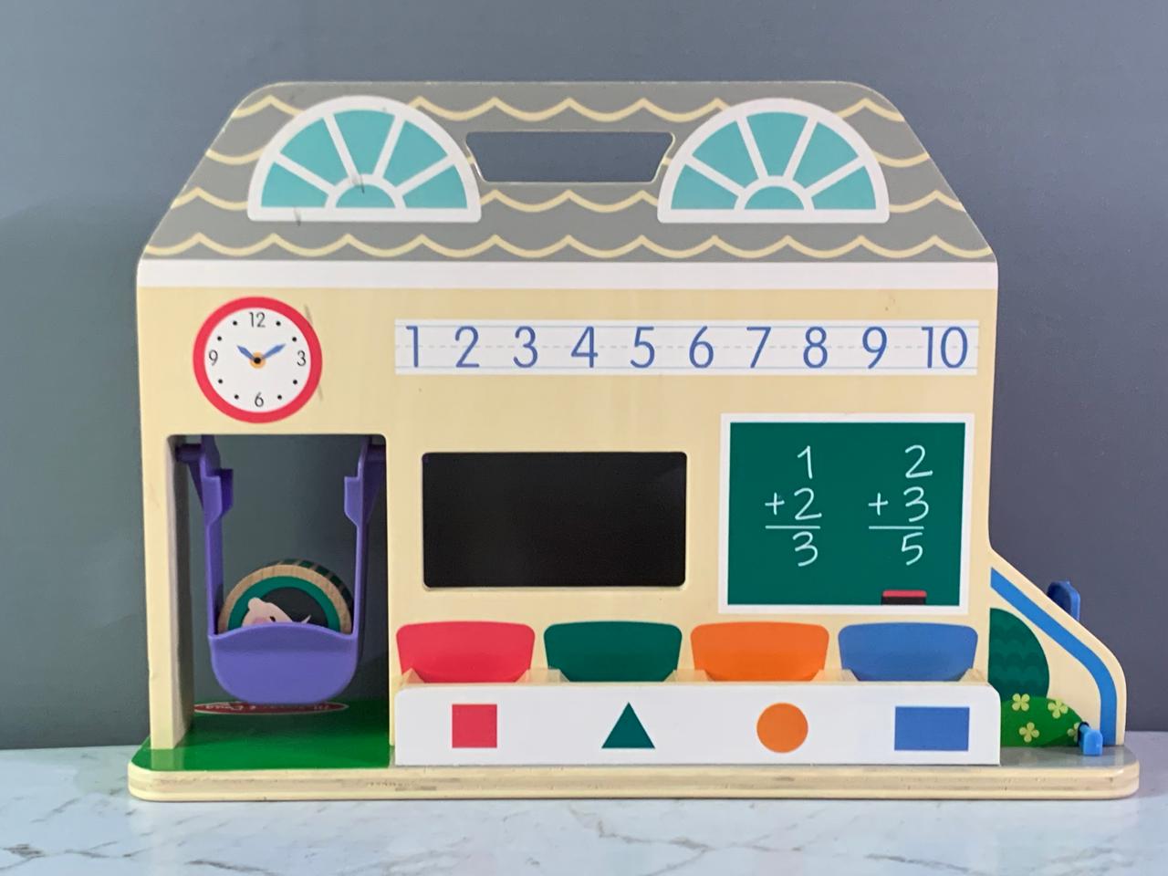 Melissa & Doug GO Tots Schoolyard Tumble. (2 tots available)(Rs 300 advance)