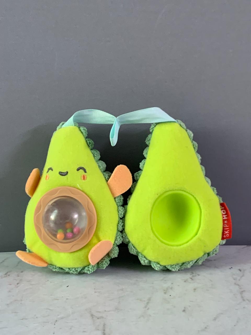 Skip Hop Avocado Baby Stroller Toy.