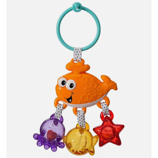 Infantino Link and Jingle Activity Rattle - Whale.
