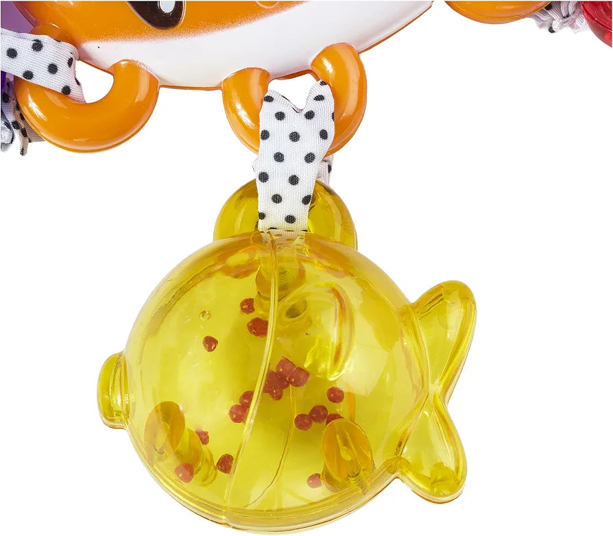 Infantino Link and Jingle Activity Rattle - Whale.