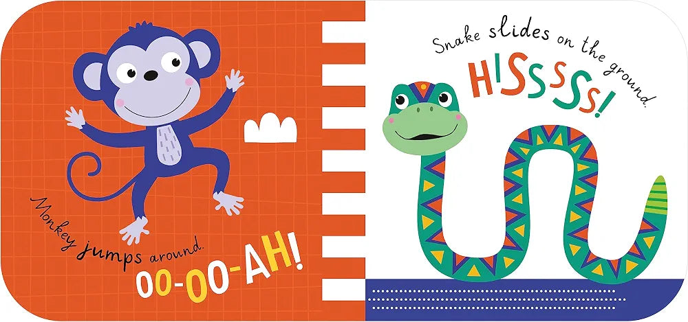Sensory Snuggables Roar! Hand-Puppet Cloth Book.