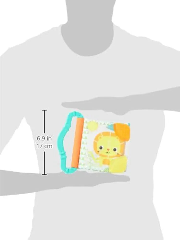 Bright Starts Teethe & Read Soft Book Toy.